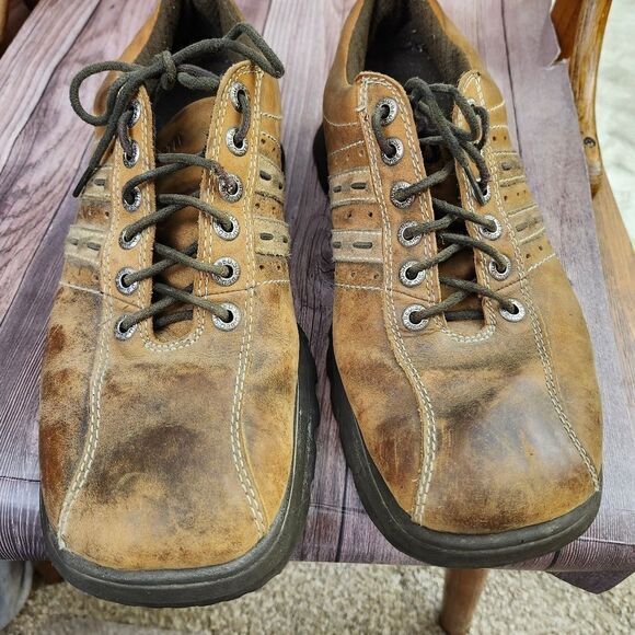 BedStu Square toe The Next Step Y2K distressed leather Oxford shoes 43/10 - Picture 9 of 12